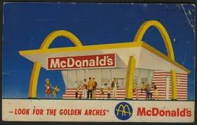 Mcdonalds Postcards Mcdonald S Postcard 1950s Mcdonalds Old Ads Vintage Advertisements