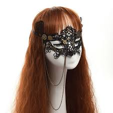 Vintage Steampunk Lace Mask Gear Clock Movement Veil Mask Halloween Victorian 64 Funny Halloween Costume Lace Mask Steampunk Halloween Costumes For Kids