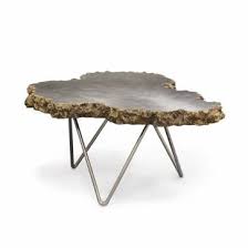 Square wooden coffee table with sunburst design glass inserted top, multicolor, brown. Small Stainless Steel And Lava Stone Coffee Table Stone Coffee Table Small Coffee Table Table