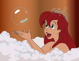 Did Ariel Ever Take A Bath Pre Human Disney Drawings Disney Movie Scenes Mermaid Sketch