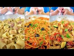 3 Idee Per Pasta Con Tonno Ricetta Facile In 3 Versioni Tuna And Pasta Easy Recipe Youtube Recipes Fish Recipes Cooking