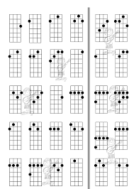 Ukulele Chord Progressions Chart Free Download