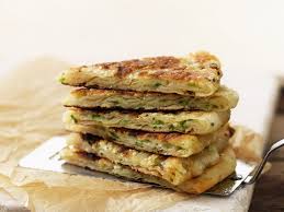 Pfannkuchen Auf Chinesische Art Mit Lauchzwiebeln Rezept Lebensmittel Essen Rezepte Lauchzwiebeln