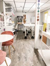 Some look too pretty to actually use! Tour My Craft Room And Blog Studio Organized Ish By Lela Burris