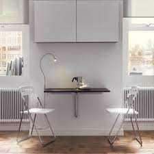 Bjursta Brown Black Wall Mounted Drop Leaf Table Ikea In 2021 Dining Room Design Dining Room Small Modern Dining Room