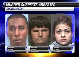 Three suspects arraigned in New Year's Eve murder