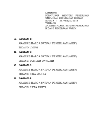 Berikut daftar harga bahan bangunan per tanggal : Top Pdf Analisa Harga Satuan Pekerjaan Sni 2016 123dok Com