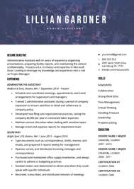 All you to build a good cv. 40 Modern Resume Templates Free To Download Resume Genius
