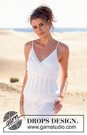 Vogue pattern 2429 sundress collection easy strapless spaghetti strap and halter | sewing pattern heaven. Hot Summer Drops 90 8 Free Knitting Patterns By Drops Design
