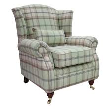 We did not find results for: Balmoral Sage Green Check High Back Wing Chair Armchairs