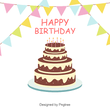 Transparent Background 1st Birthday Cake Png 