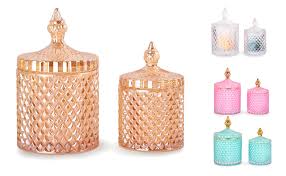 Pistachio green onyx bathroom accessory set of atlantic collection. Amazon Com R Flory Glass Jars Bathroom Canisters Storage Kitchen Organizer Qtip Dispenser Holder Vanity Canister Jar Glass With Lid Container 2 Pcs Set Pink Home Kitchen