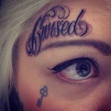 Fyeahtattoos Com Face Tattoos For Women Face Tattoos Small Face Tattoos