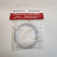 ARAME GALVANIZADO BWG 18 - 1,24MM - 10M