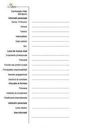 În ziua de azi, este o nevoie de o simplă căutare pe google pentru a găsi un model necompletat de cv europass în orice limbă dorești. Pin On Mary