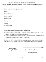 Contoh surat perjanjian tidak menikah selama magang. 41 9 Contoh Surat Pernyataan Diri Dan Cara Membuatnya Surat Keterangan Sudah Menikah