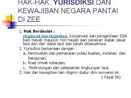 Melakukan eksplorasi, eksploitasi, pengelolaan dan konservasi sumber daya alam. Zona Ekonomi Eksklusif Zee Adalah Suatu Daerah Diluar