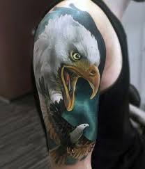 Realistic Bird Of Prey Tattoo Top 103 Mind Blowing Badass Tattoo Ideas 2020 Inspiration Guide Eagle Tattoos Bald Eagle Tattoos Eagle Tattoo