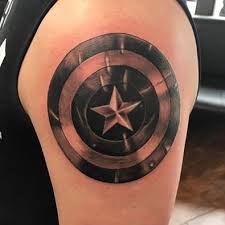 Remind myself i'm never alone to face the difficulties. Captain America Tattoo Best Tattoo Ideas