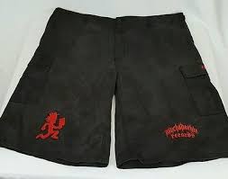 Icp Hatchetgear Psychopathic Records Insane Clown Posse Cargo Shorts Men Sz Xxl Cargo Shorts Men Cargo Shorts Short Man
