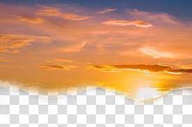 Sunset Illustration Sky Cloud Sunset Dusk Yellow Sky Transparent Background Png Clipart Transparent Background Yellow Sky Sunrise Landscape