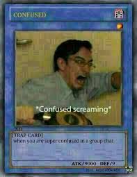 Yu Gi Oh You Ve Activated My Trap Card Confused Confused Screaming Funny Yugioh Cards Pokemon Card Memes Cute Love Memes