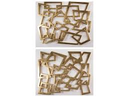 Get 5% in rewards with club o! Artmax 56 X 46 Gold Leaf Metal Wall Art 2 Piece Set Amx4422pla