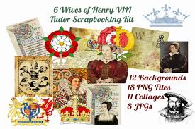 Download 6 Wives Of Henry Viii Scrapbooking Kit Graphic By Scrapbook Attic Studio Creative Fabrica PSD Mockup Templates