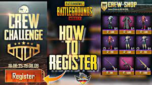 Crew Challenge New Season How To Play Crew In Pubg Youtube