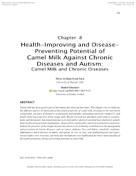 Specifically, the program provides data and resources to practitioners in the areas of healthy aging and alzheimer's disease prevention. Pdf Health Improving And Disease Preventing Potential Of Camel Milk Against Chronic Diseases And Autism Camel Milk And Chronic Diseases