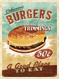 Love This Delicious Burgers Vintage Recipes Food