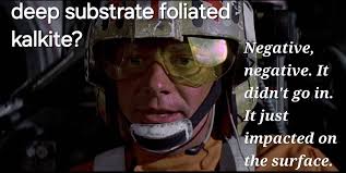 Dream about kalkite mining