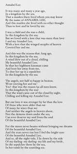 Annabel Lee Edgar Allan Poe My Almost 90 Yr Old Granddaddy Can Still Recite This Poem Since Learning It A Edgar Allen Poe Quotes Poe Quotes Edgar Allen Poe