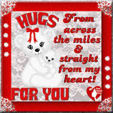 Hugs To You From Across The Miles Hugs And Kisses Quotes Love Hug Hug Images