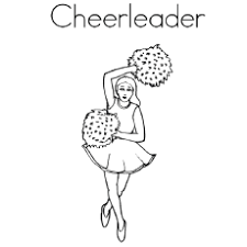 Free coloring sheets to print and download. 25 Beautiful Free Printable Cheerleading Coloring Pages Online