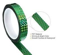 20mm x 50m Prism Tape, Holographic Reflective Self Adhesive for DIY Art  Craft Wrapping Decoration, Green