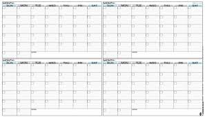 Printable 4 Month Calendar Calendar Printable Template 2017 Four Month Calendar Template F Blank Calendar Template Calendar Template Monthly Calendar Printable