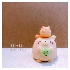 instagram 上的ᵀ ᴴᴬᴺᴰ ᴹᴬᴰᴱ 利用剩下的麵團挑戰迷你中的迷你 只有1元大小的小貓 約5g 鳳梨酥 造型鳳梨酥 凤梨酥 角落生物