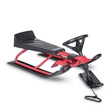 Eine variante dieses schlittens ist der. Lenkschlitten Sport Schlitten Stiga Snow Racer Ultimate Pro Rot Lenkschlitten Sled Bob Ski Rodel