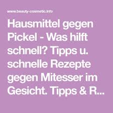 Hausmittel Gegen Pickel Was Hilft Schnelle Tipps Beauty Blog Haut Hausmittel Gegen Pickel Pickel Heilmittel Hausmittel