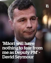 Next week Act leader David Seymour will take over from Winston Peters as  Deputy Prime Minister