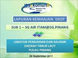 Pulau pintu gedong 56 km. Bersama Kita Jayakan Jabatan Pengairan Dan Saliran Seberang