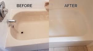 I have used many things scrubbing very hard with very little luck. Bathroom Bathtub Reglazing Palm Beach Bath Tub Reglazing Tub Resurfacing Contractors