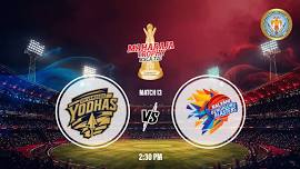 Maharaja Trophy 2026: Match 13 | Shivamogga Yodhas vs Bengaluru Blasters