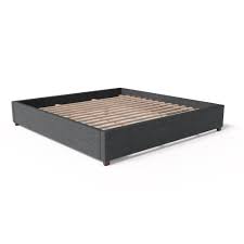 California king wood box foundation! Malouf Eastman Platform Bed Base California King By Malouf Stckcheastpl Missouri Furniture