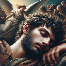 Joseph's Dream This is how the birth of Jesus the Messiah came about: His  mother Mary was pledged to be married to Joseph, but before they came  together, she was found to