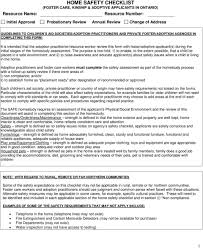But, of course, there are always concerns, like do i have tim. Home Safety Checklist Foster Care Kinship Adoptive Applicants In Ontario Pdf Free Download