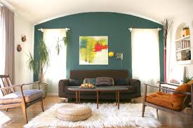 Accent wall teal and grey living room ideas. Teal Accent Wall Houzz