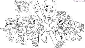 ⭐ free printable paw patrol coloring book. Paw Patrol Ryder The Pups Colouring In Page Free Download Mixedupmissus