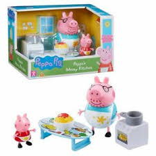Además emite sonidos y melodías. Cocina Sucia Conjunto Juguetes Peppa Pig Con Figura Peppa Papa Pig Ebay